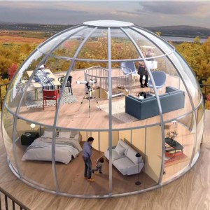 Transparent dome tent geodesic outdoor camping dome tent for resort hotel, Camping, Outdoor Activities