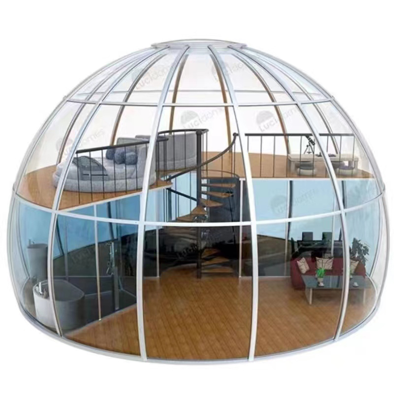 Transparent dome tent geodesic outdoor camping dome tent for resort hotel, Camping, Outdoor Activities