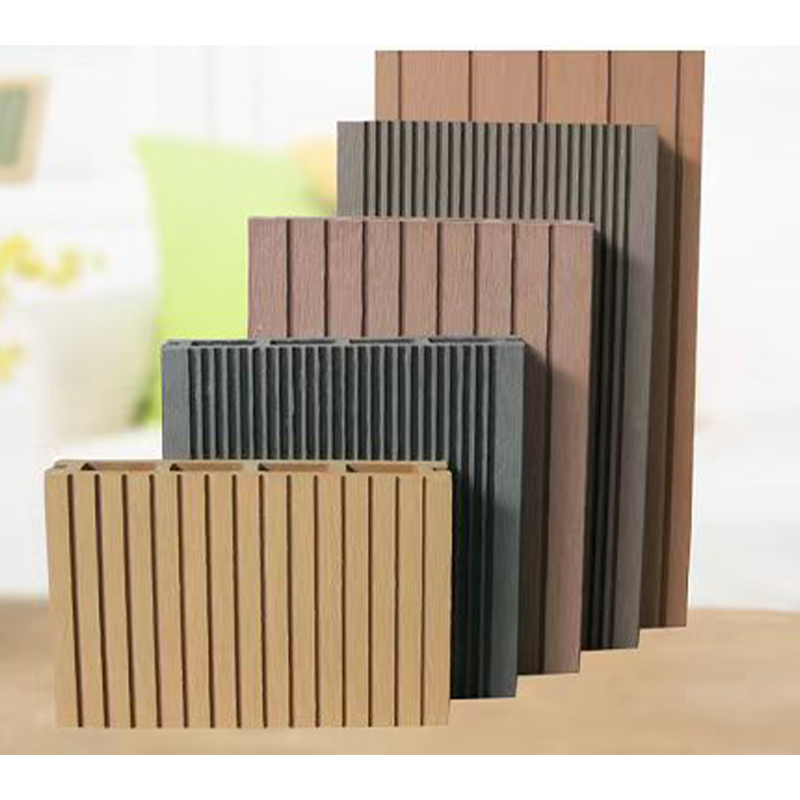 New popular good quality low price WPC engineered flooring outdoor decking tiles wood plastic composite tile