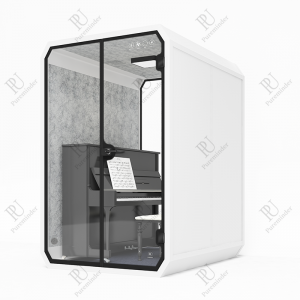 No touch wards isolation movable 4 person office pod building traditional soundproof booth conversation meeting room