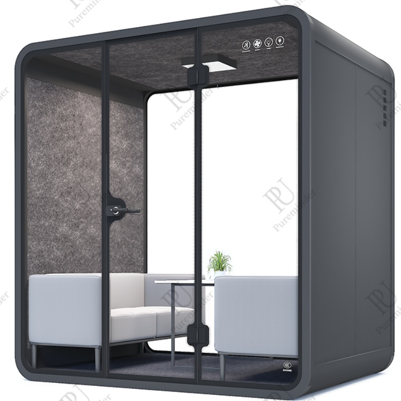 Live Webcasting Pod Acoustic Room Telephone Commercial portable Soundproof booth Meeting Office Pod for sale