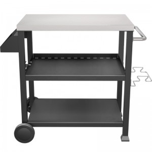 Multifunctional Removable Kitchen Shelf Organizer Storage Rack Kitchen work table 2Pcs 6 Inch PE Wheels