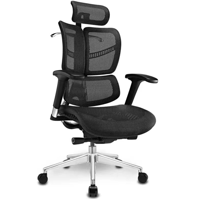 2022 Commercial Furniture 3D Adjustable Mesh Chair Ergonomic Office Chair 1 Piece Aluminum Modern 5 Years Optional