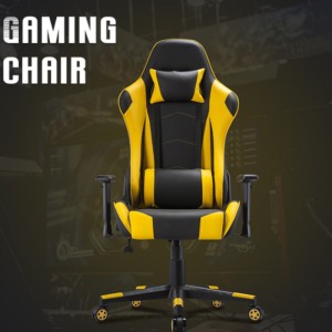 Gamer Pu Leather Racing Gaming Chair Foldable Chair Gaming Office Compute gaming Chair With Led Light